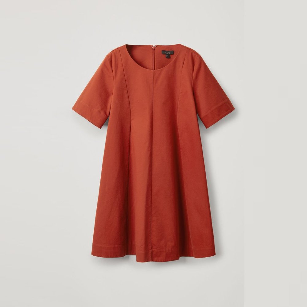 COS Minimal A-line Cotton Dress